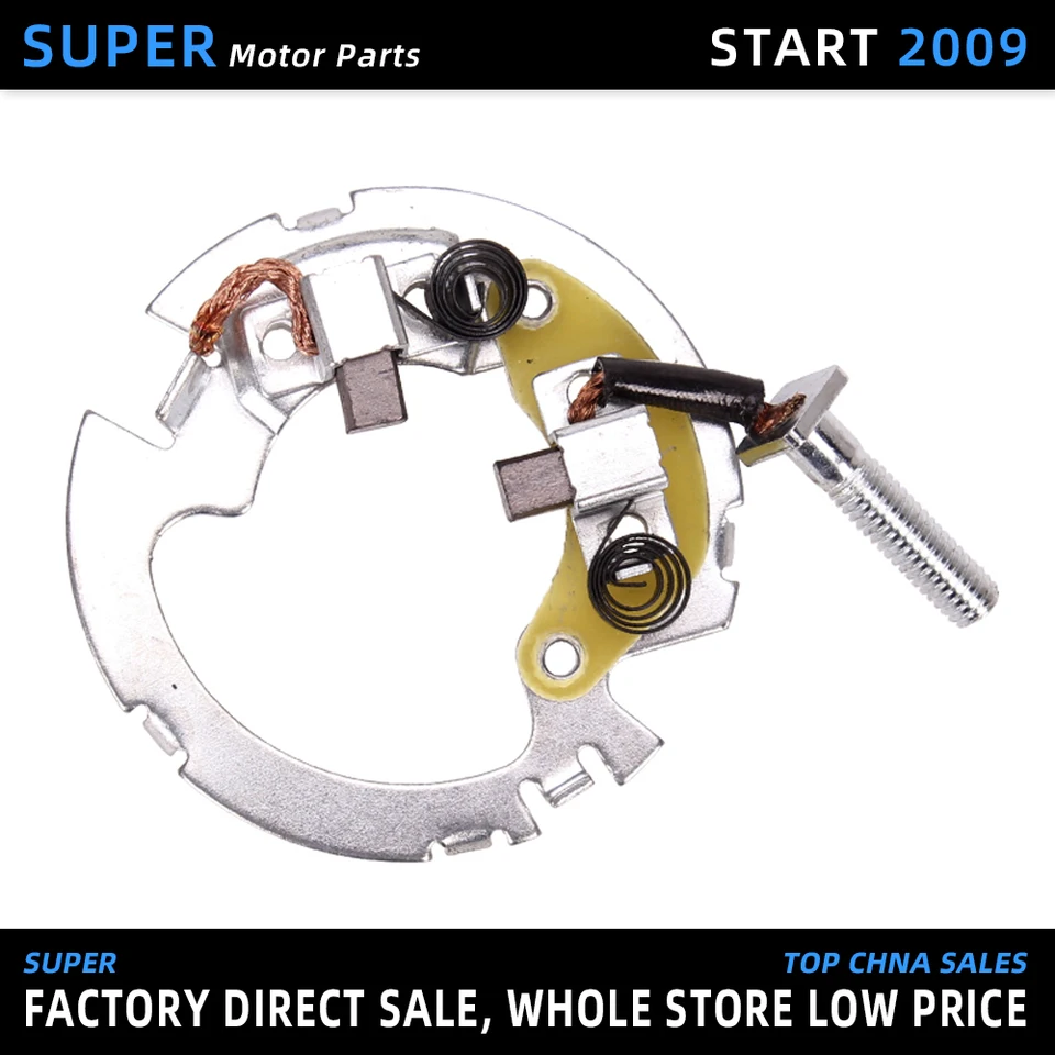 2PCS motocyklové štartovacie motorové kefy na uhlíkové kefy Starter Carbon Bracket pre Honda CB400 CB-1 1992 1993 1994 1995 1995 1996 1997 1997 1998