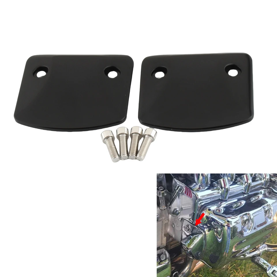 2pcs motocyklový motor Camshaft Cond Cover Cover pre Honda Goldwing GL1500 1988-2000 Valkyrie 1500 1997-2003