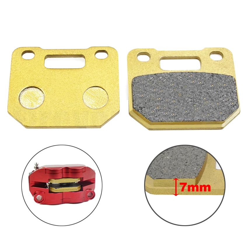 2PCS Motorcycle Disk Brzdí vankúšiky pre Adelin RPM frando 82 mm montážna radiálna 7 mm Brzdová brzdová podložka