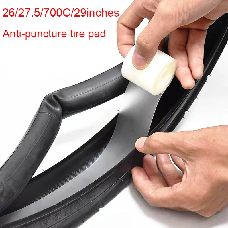 2PCS Mountain Road Bicykel Pneumatická vložka Podložka na bicykel RIM RIM PRIPRAVY PROTI-PUNKTÚRA VNÚTORNÁ TRUCH OPRAVY OPRAVY 26IN/27,5IN/29IN/700C