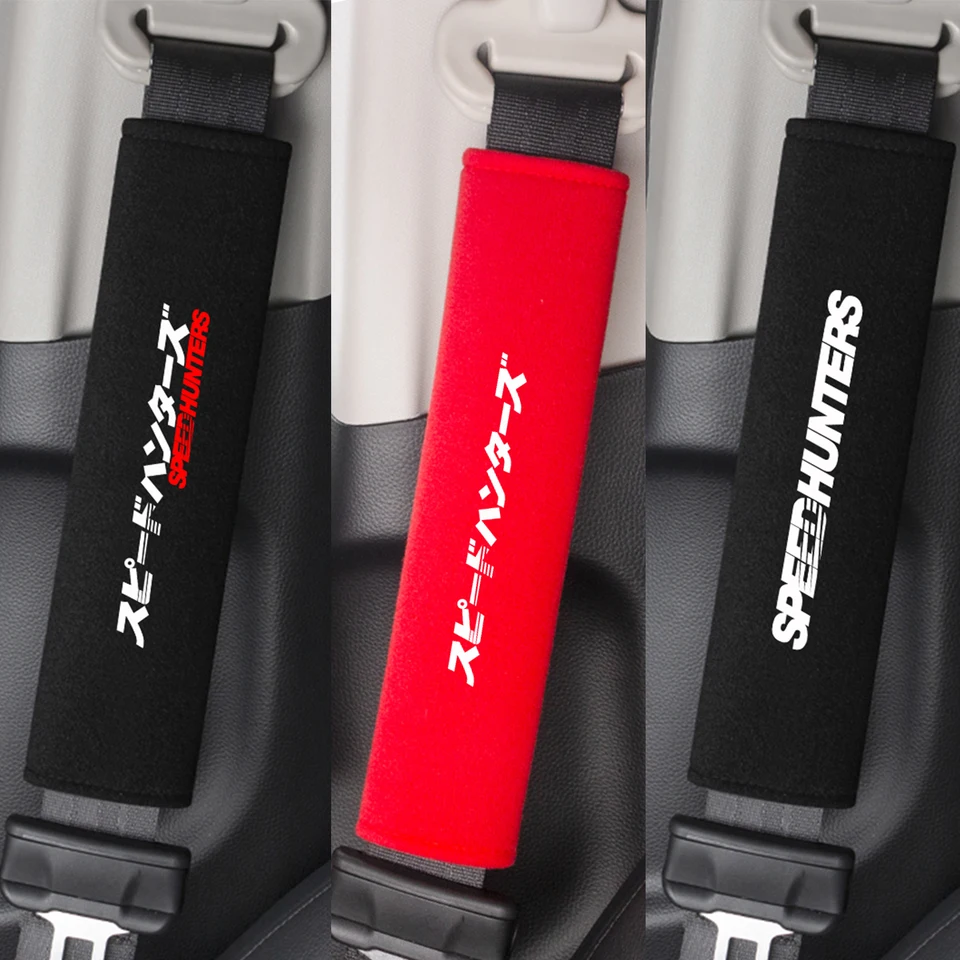 2pcs mäkké chmýří bezpečnostné pásy na ochranu ramien Autbalové pásové pásmo pre Mazda pre Toyota Honda Mitsubishi Suzuki