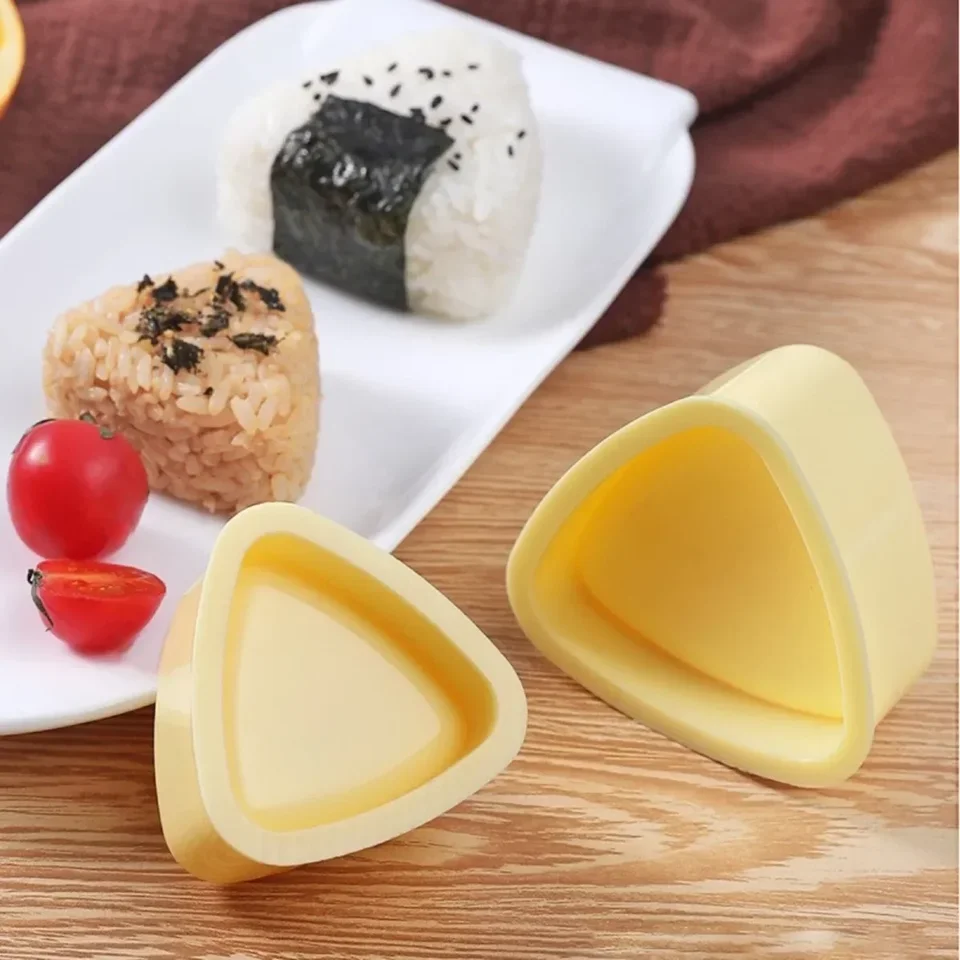 2pcs nová diy pleseň sushi pleseň Onigiri ryžová guľa Press Trojuholníková sushi výrobca japonská domáca kuchyňa bento príslušenstvo náradie