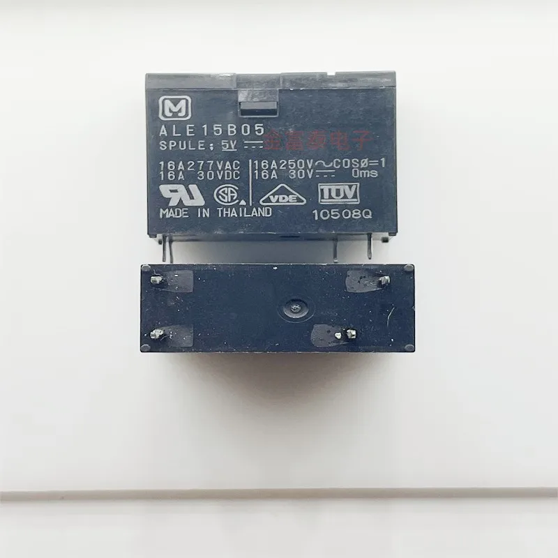 2pcs/nový importovaný pôvodný ALE15B05 4-kolík 16A/5V Japonsko Power Relay