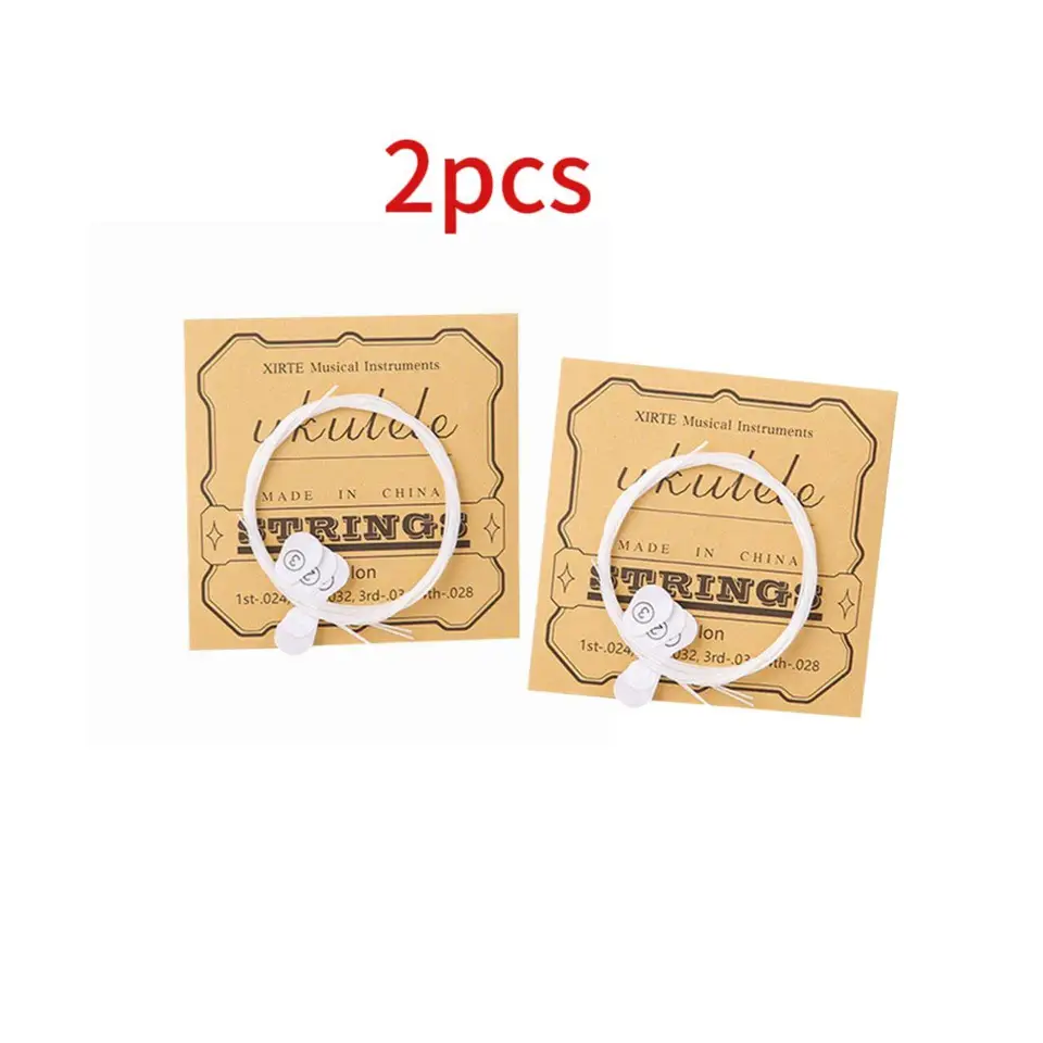 2pcs nylonové struny Universal ukulele struny náhradné ukuleles hudobné nástroje a vybavenie