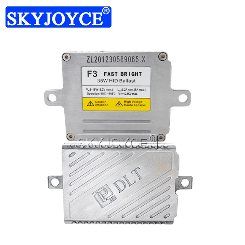 2pcs Original AC 12V 35W Slim HID Xenon Ballast Blocks DLT F3 Fast Start Balast pre H1 H3 H4 H1 H11 9005 9006