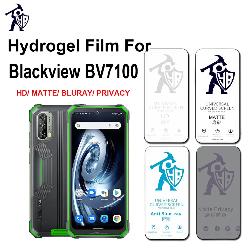 2pcs Original Protection HD Film pre BlackView BV7100 Ochranný ochranný ochranca Blueray Anti Spy Privacy Matte Cover Film