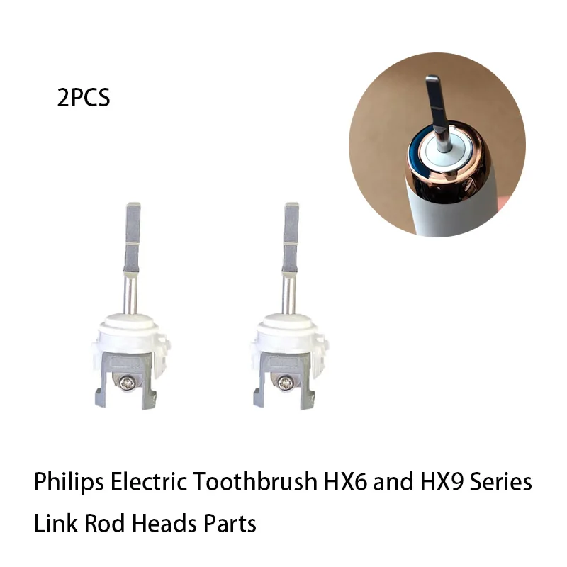 2pcs Originálny pre Philips Sonicare Hx63/HX65/HX67/HX91/HX93 Series Series Elektrická zubná kefka Link Rod Opravy