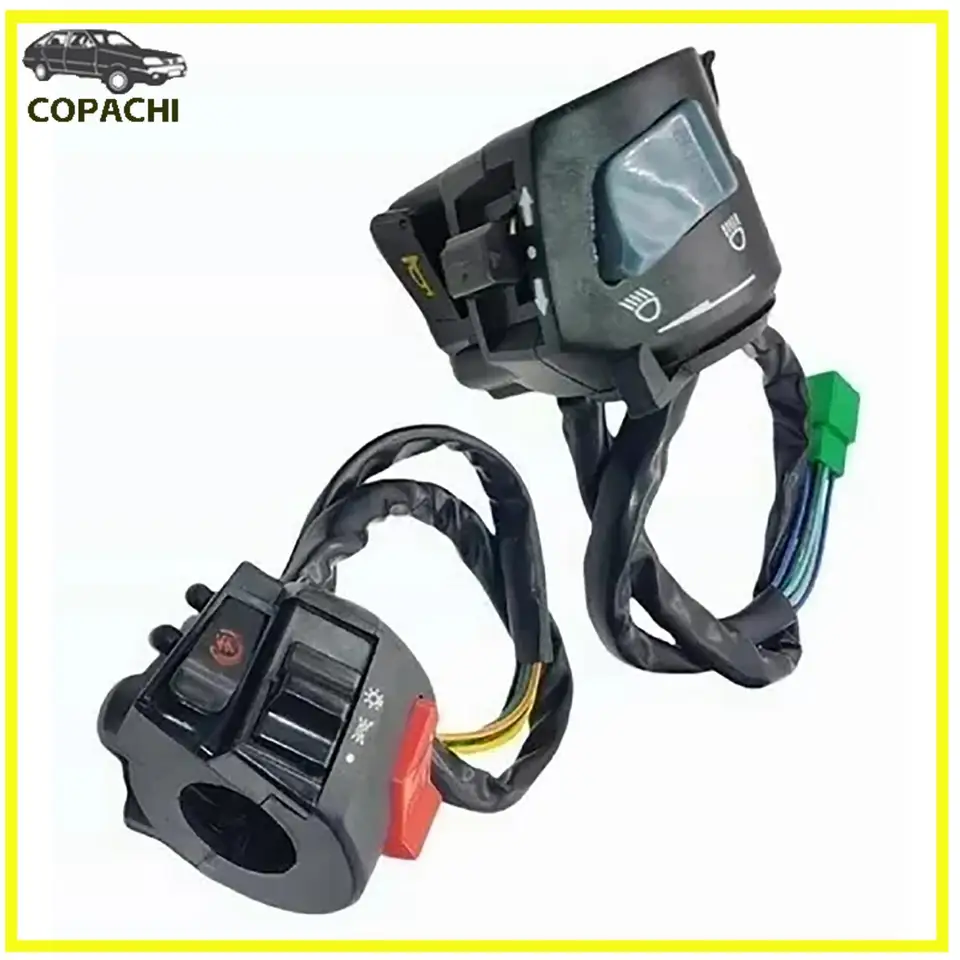 2pcs Ovládanie ľavej a pravej rukoväte pre Italika DT150 Sport/Forza 150/ft150/ft 150/ft150g/ft150g Negr/ft