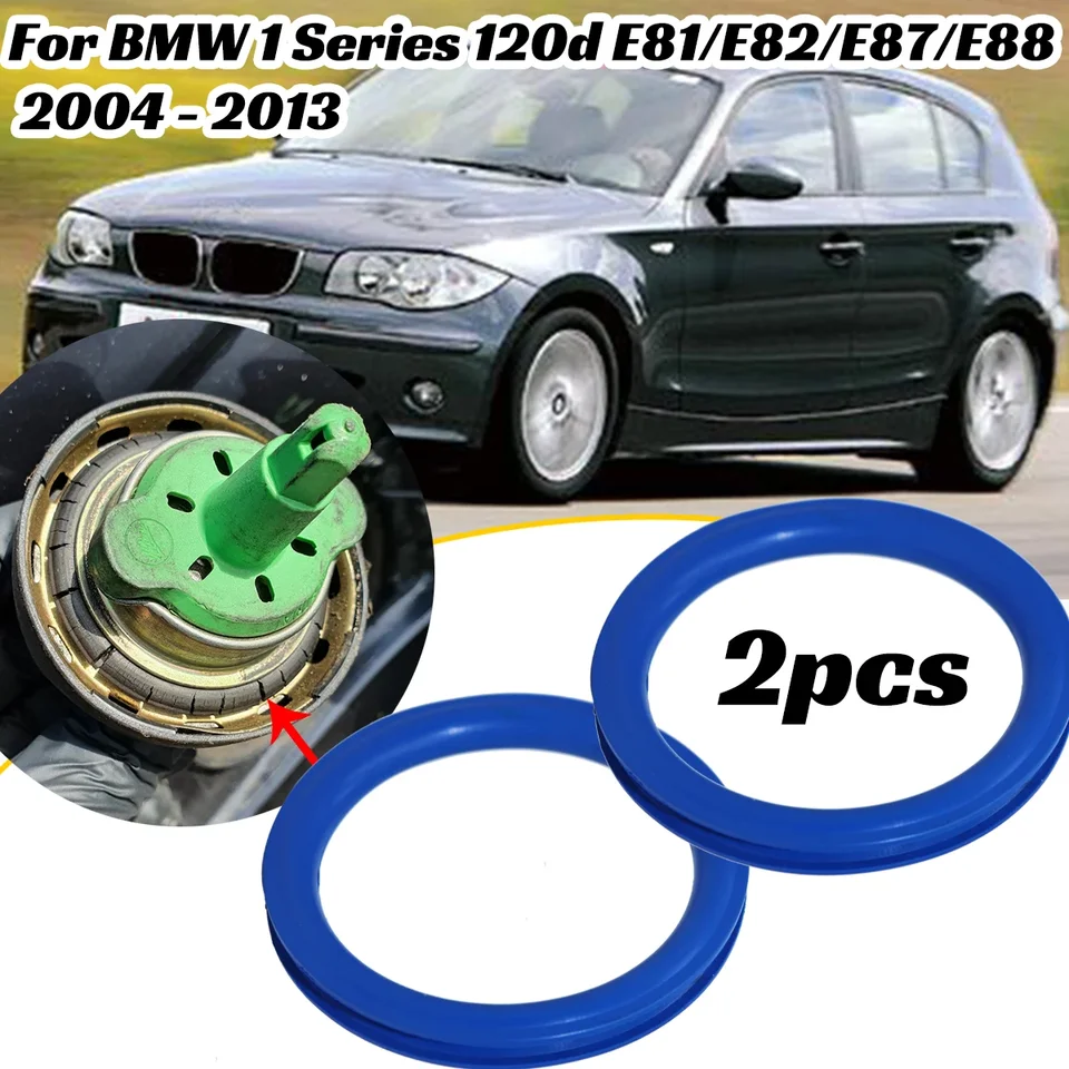 2pcs plynový uzáver paliva paliva pre BMW 1 séria 120D E81/E82/E87/E88 2004-2013 FLILLER NÁKLADNÝ KREK OPRAZ OPRAVA GUMOVÉHO TESTNANIA OPATNÍCTVO