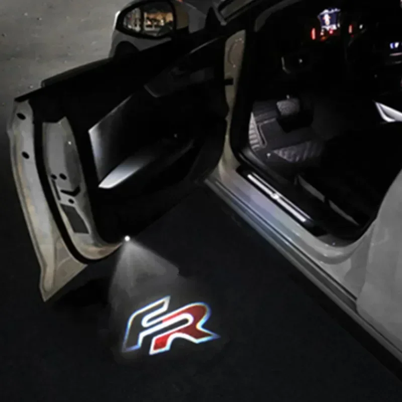 2pcs pre sedadlo Leon 1 2 3 Ateca Ibiza 6J Exeo Cordoba Fr Mk3 Toledo LED Dvere CAR s láskavým dovolením LASER LOGO SHIDE LIGHT