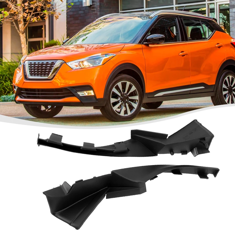 2pcs predné deflektory čelného skla pre Nissan Kicks 2016-2020 Wiper Wipers Cover Cover Príslušenstvo Príslušenstvo Vedúca doska doľava+doprava