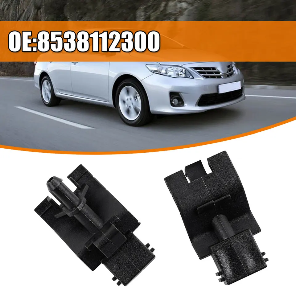 2pcs predné čelné sklo stierač Wiper Spray Strieck Jet Trys Open diely pre Toyota Corolla Altis Camry Auris Highlander 2007-2010