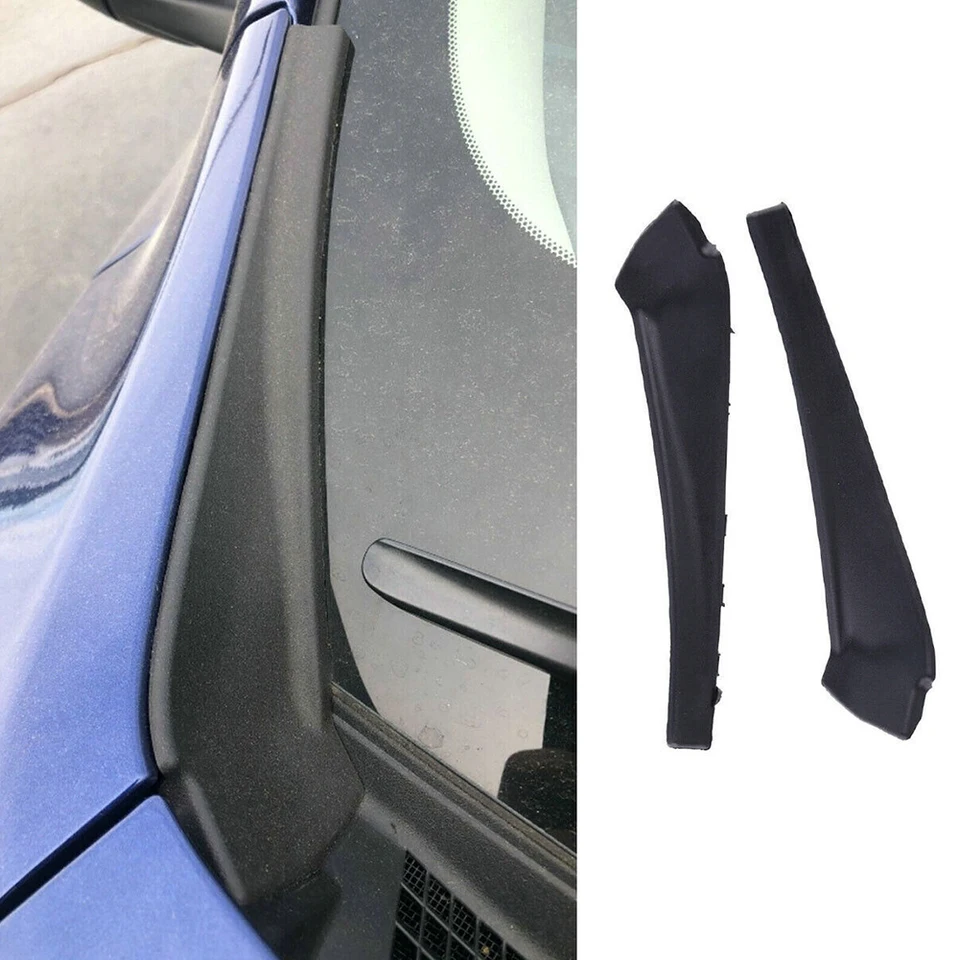 2pcs predný blatník Cocer 25*6,4 cm predný stierač bočného pokrytia krytu krytu obruchu Čierna pre Nissan pre Rogue 2014-2020 66895-4ba1a