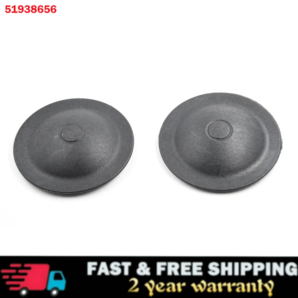 2pcs predný nárazový tlmič horná horná matica pokrytia 51938656 Výmena za Fiat 500 Abarth 2008 -Onwards