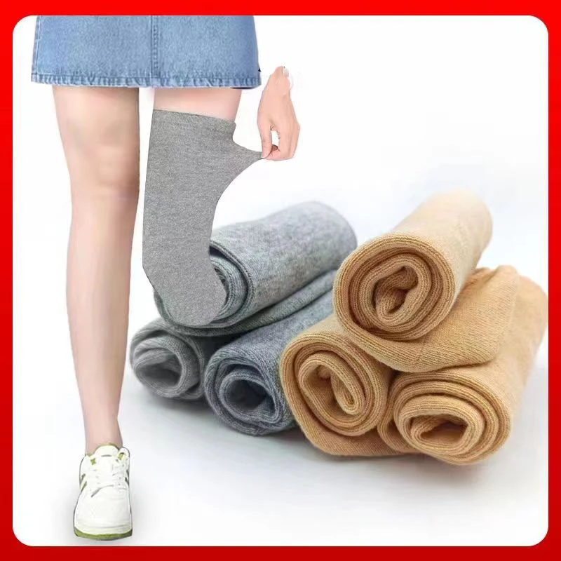 2pcs protetické ponožkové lýtkové rukávové nohy pod kolenom čistá bavlna pohodlná zahustená krycia vložka ponožky pahýľ pre ampéry