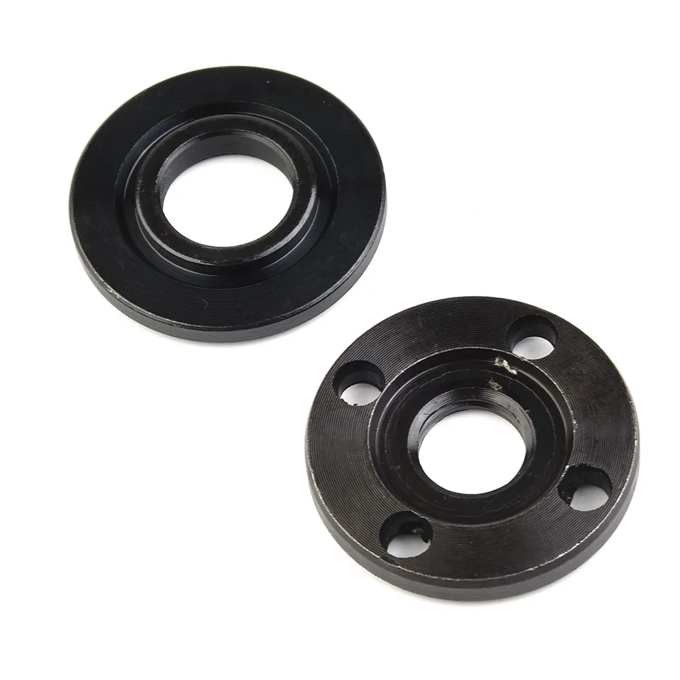 2pcs prírubové matice Set Nástroje Nádle Uhli brúska Vonkajšia výmena 14 mm vretenové upevňovacie prvky 40 mm matice s priemerom