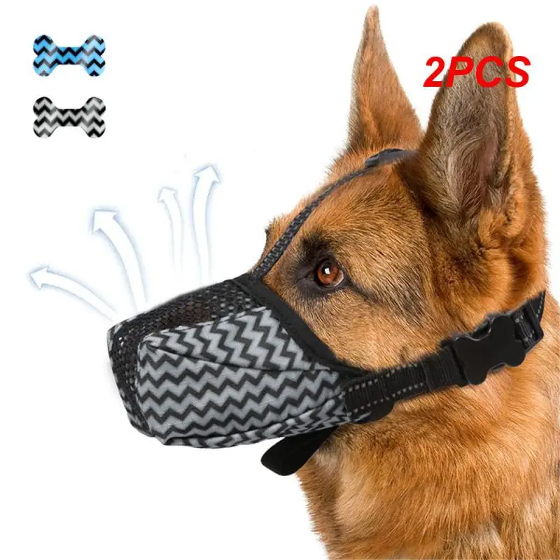 2pcs psí útočisko Reflexné vysoko priedušné plne nastaviteľné bezpečnostné obmedzenia vyššej viditeľnosti