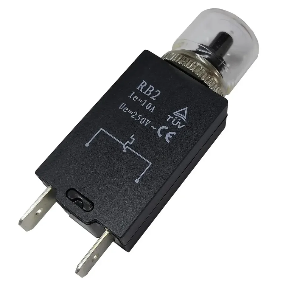 2PCS RB2 ističe preťaženia preťaženia chrániča skratového obvodu pre usmerňovač transformátora motora 2pins 250V 10A