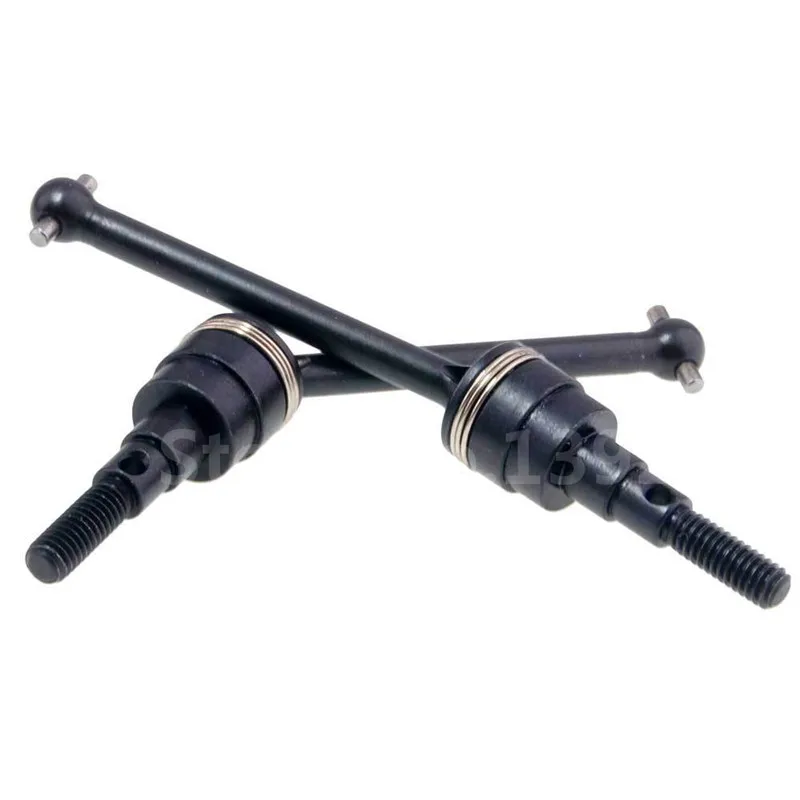 2pcs rc časť kov Universal Driven Dogbone hnací hriadeľ CC01 pre modely 1/10 mierky TAMIYA CVD OP RC CAR CAR CAR CAR