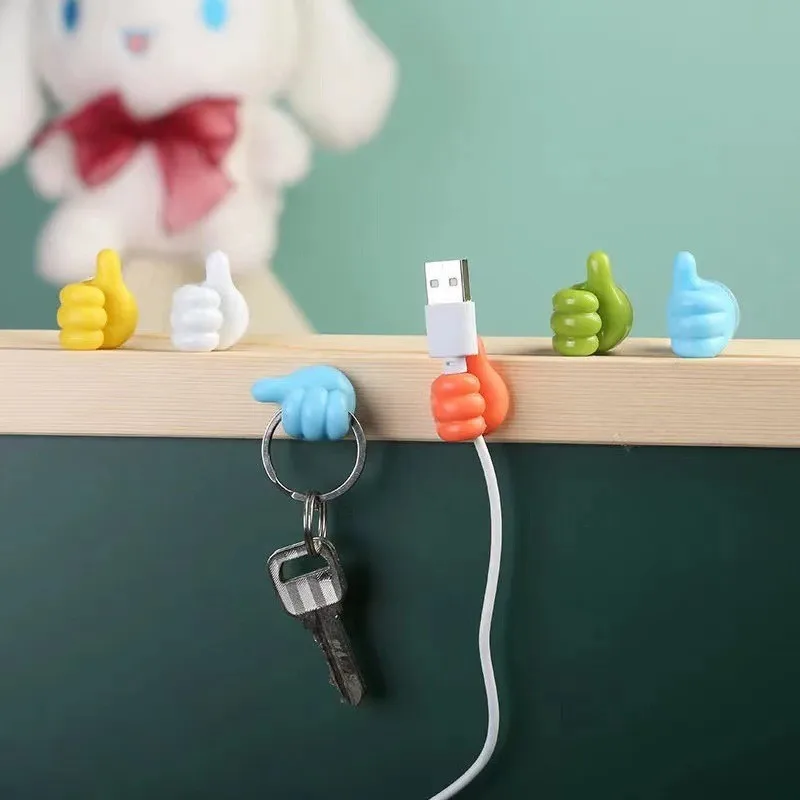 2PCS Ručne v tvare gumové držiak okuliare Kábel napájací kábel Kábel Kábel Kábel nabíjacie čiara