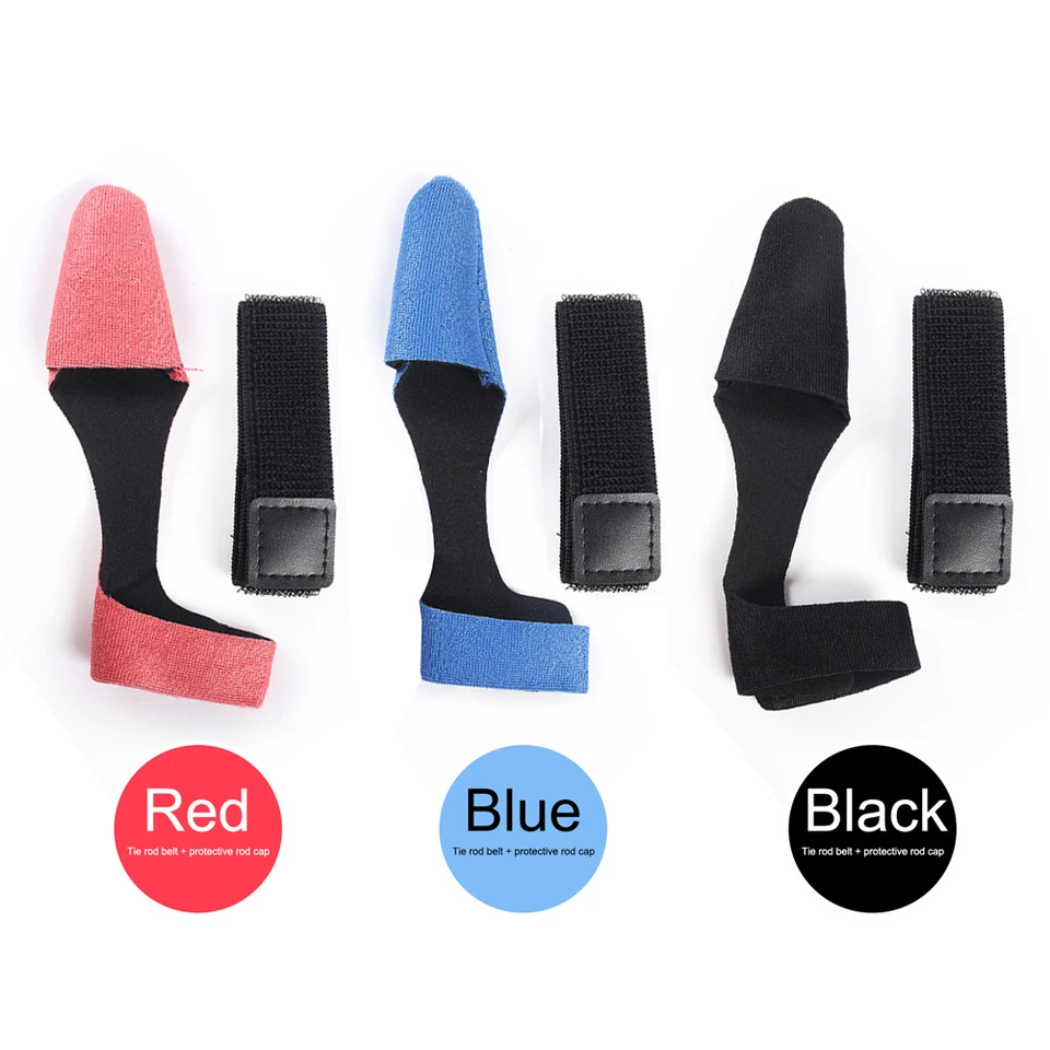 2pcs rybárska tyč TIE TIP kryty rukávov stĺpikový popruh pre chránenie puzdra vonkajšie rybárske príslušenstvo pre rybár