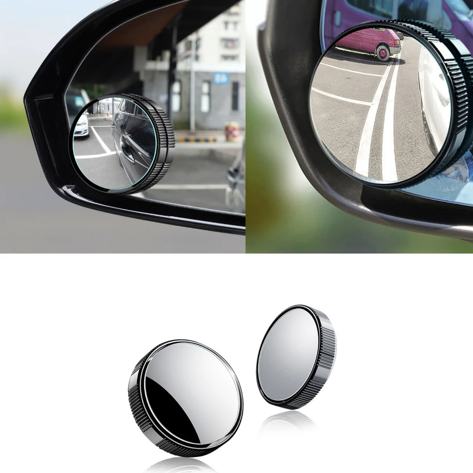 2pcs sacie pohár auto konvexné slepé bodové zrkadlo Vysoké rozlíšenie 360 ​​stupňov Širokouh