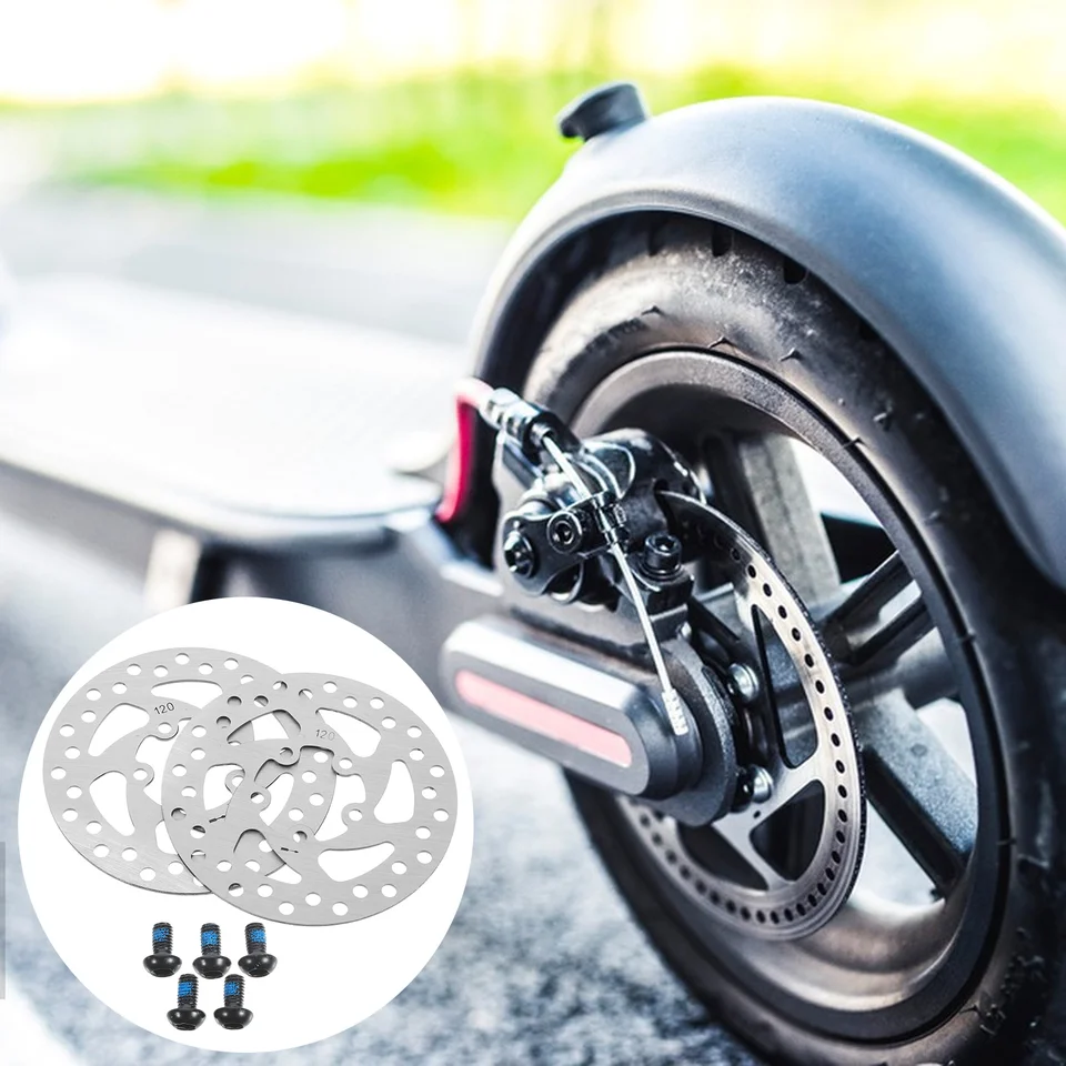 2PCS Scooter Brake Disc Brzd Brake Piece Elektrický skúter brzdová brzdová brzda Rotor Secootter príslušenstvo bicyklov Disk Brzdenie Sety