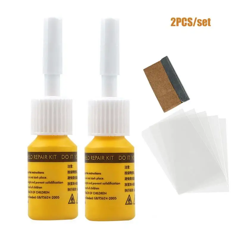 2pcs/set automobilu čelné sklo sklo sklo na opravu závitu na opravu