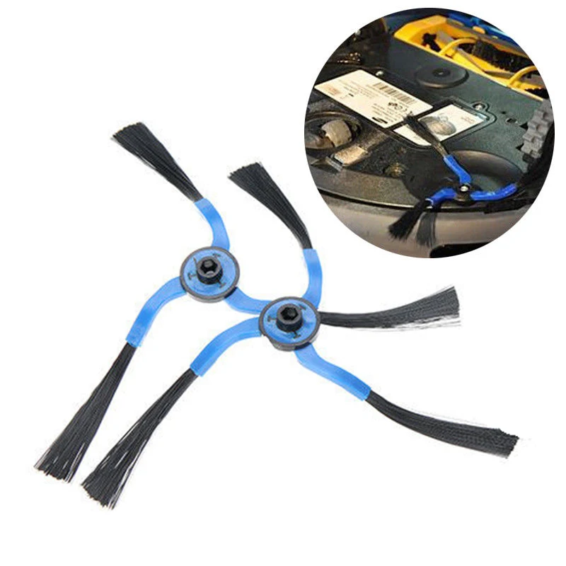 2pcs/set bočné kefy pre Samsung Navibot Scooba Robot Vákuový čistiaci prostriedok náhradné diely Domácne čistenie Výmena príslušenstva