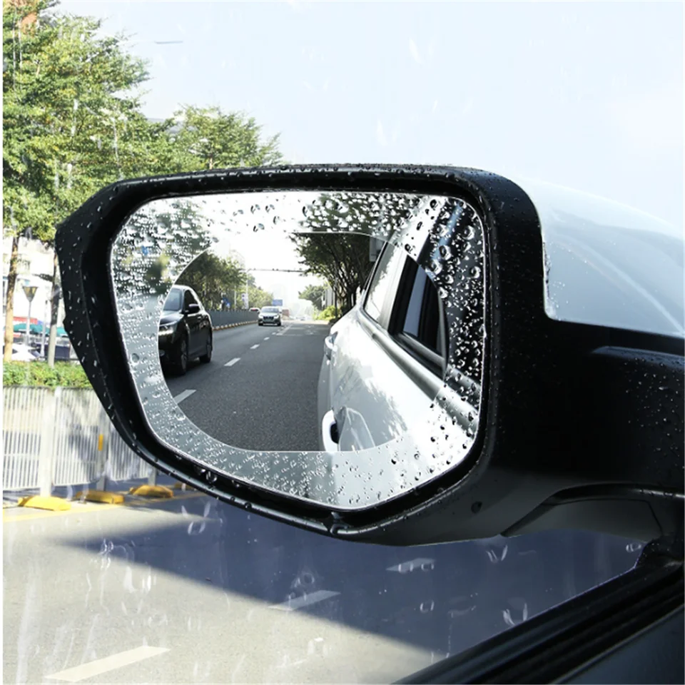 2pcs/set car dažď odolné voči spätnému zrkadlovému filmu pre Buick Lacrosse Verano GS Regal Excelle Encore pre Smart for Aston Martin
