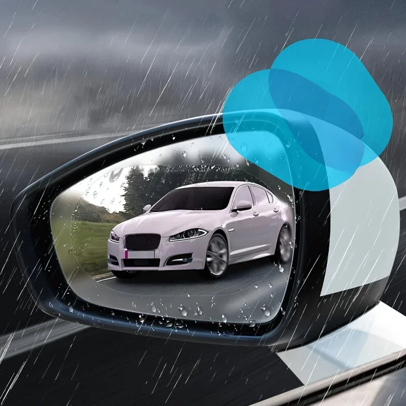 2pcs/set car spätné zrkadlo anti-rain film Anti Fog Clear Film Protector nano-Dazzling anti-Fog Film Auto Accessories