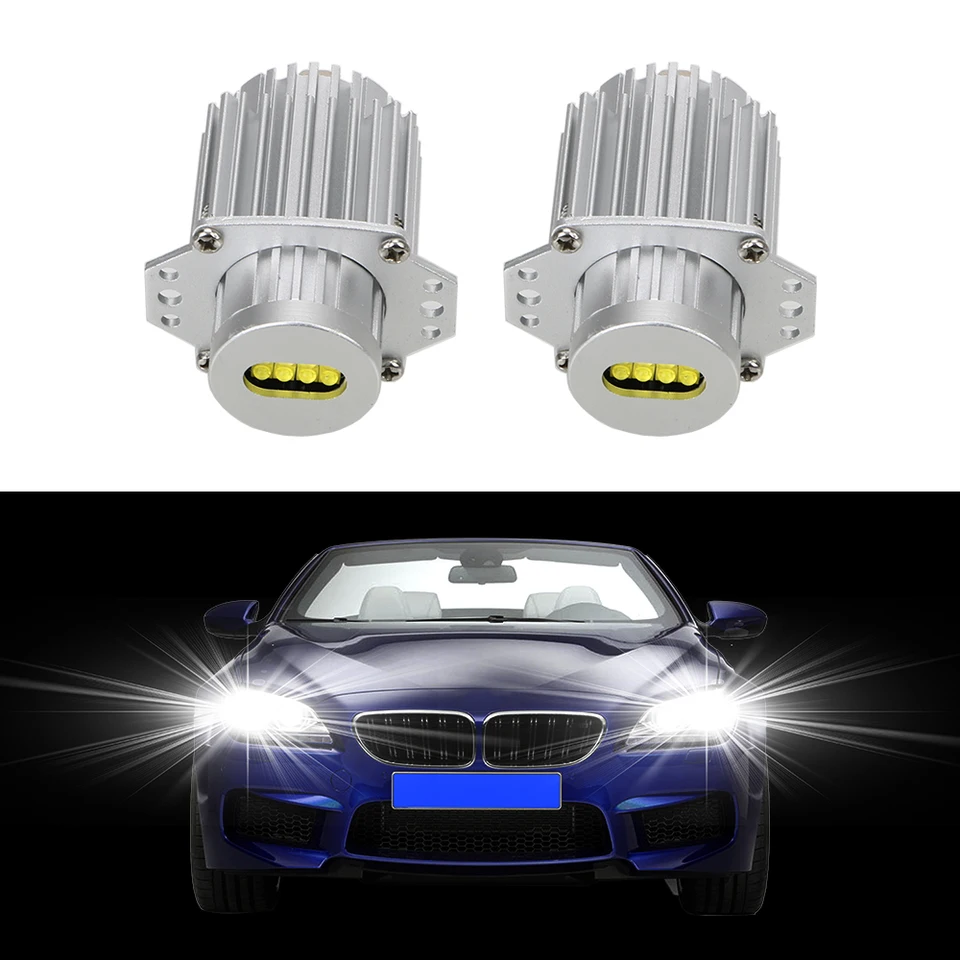 2pcs/set LED Angel Eyes pre BMW E90 3 Series 325i 328i 330i Značka svetlomet