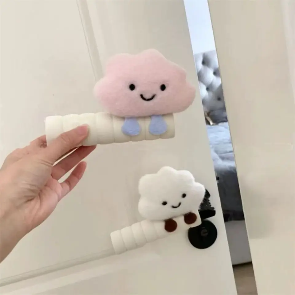 2pcs/set proti kolízii rukavice rukavice karikatúry cloud anti-statické kľuky rukávy tiché protišmyko