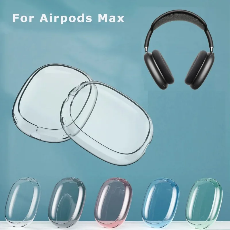 2pcs/set Soft Anti-Scratch Priehľadný kryt pre AirPods Max