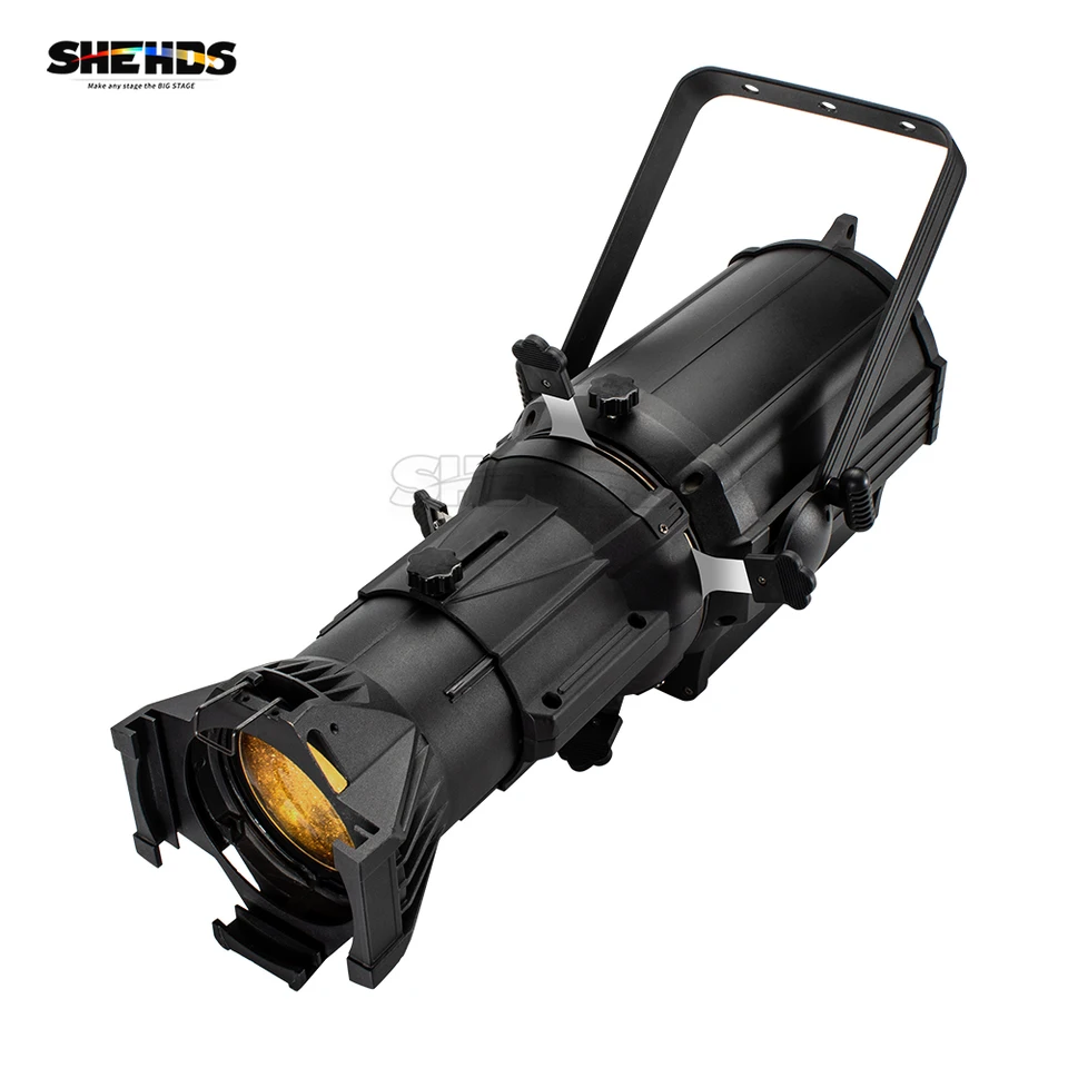 2PCS Shehds 250W RGBW/Cool Warm White Ellipsoidal Profile Spotligh