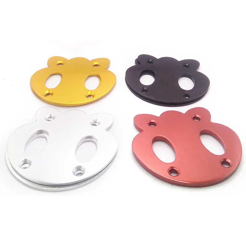 2pcs skateboard dlhá doska drevená paluba hliníka chránič podložky podložky na skateboard paluby