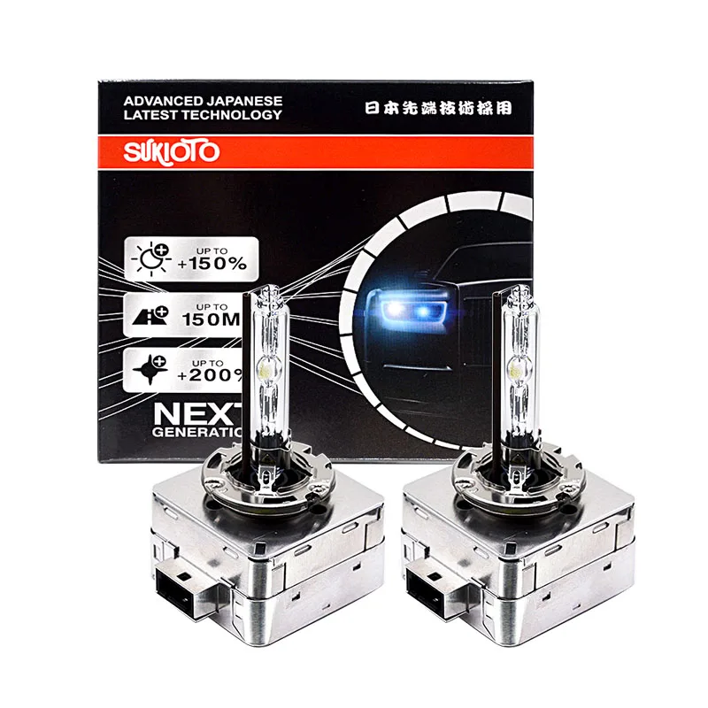 2PCS SuKioto Originálne Japonsko Originálny D1S HID Xenon Bulb D3S Xenon Bulb pre BMW Ford Jeep pre Audi A3 A4 A5 A6 A7 Q3 Q3 Q5 Q7