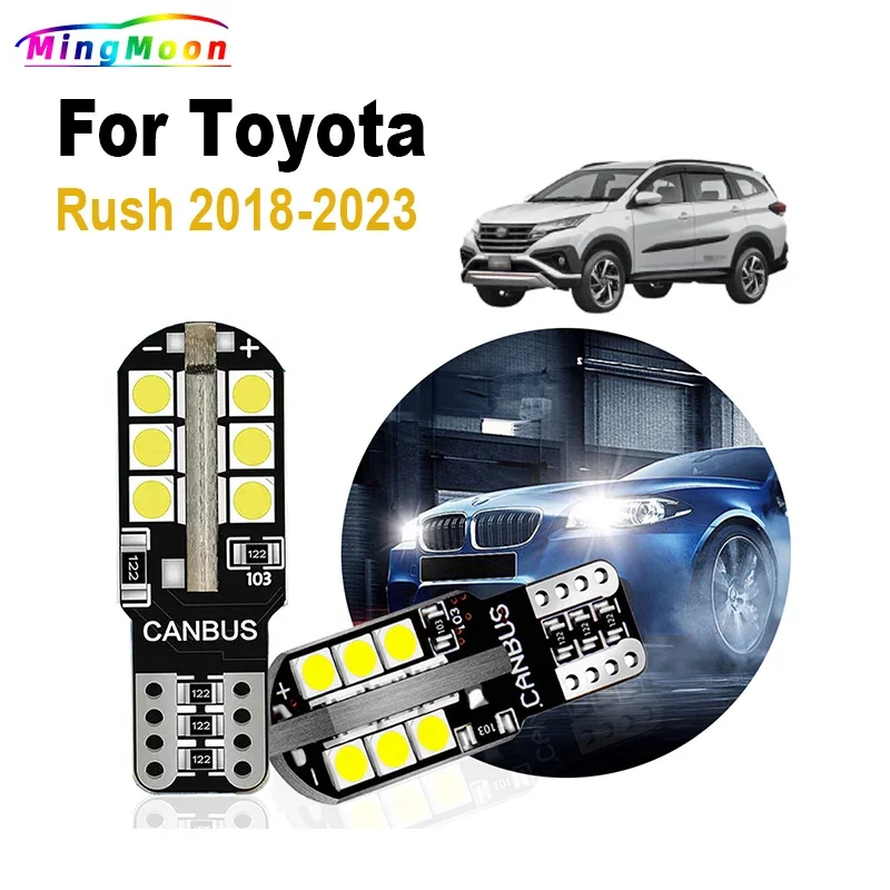 2PCS T10 LED žiarovky parkovacia lampa pre Toyota Rush 2018 2019 2020 2021 2022 2023