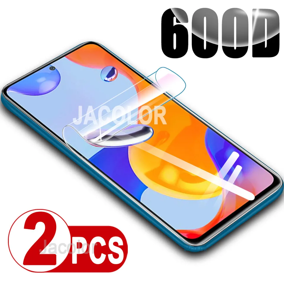 2pcs telefón Hydrogel Film pre Xiaomi Redmi Poznámka 11 10 10S 11s Pro Plus 10pro 11Pro 5g 5 g vodného gélu Chránič obrazovky nie sklo