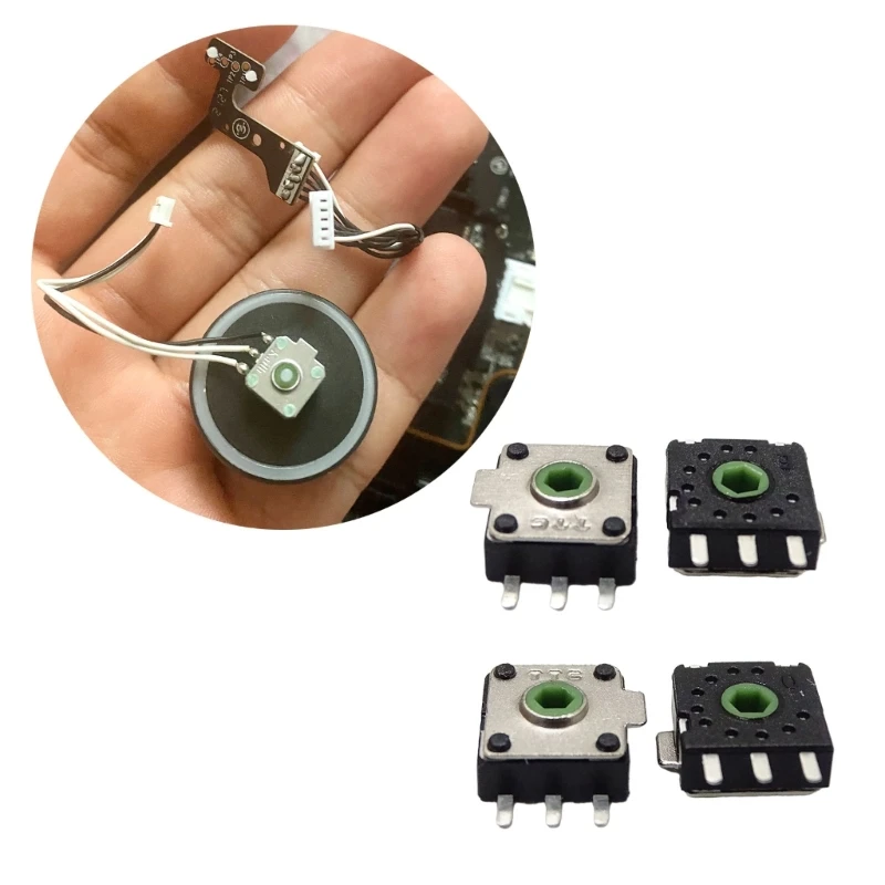 2pcs TTC Kodery kolesa myši Zelené dekodéry dekodérov pre Roggladiusiii Mambaelite Mouse Drop Doprava