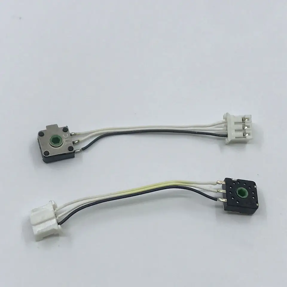 2PCS TTC Kodér myši pre myši pre Razer Naga 2014 / HEX V2 / MAMBA 5G / EPIC CHROMA / 2,0 mm konektor s drôtovým kódovačom