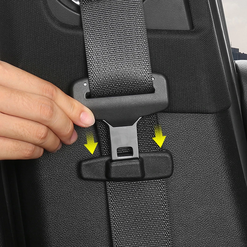 2pcs Universal Strong Auto Bezpečnostný pásový klip Plastový bezpečnostný pás pre Hyundai Sonata Elantra i30 IX35