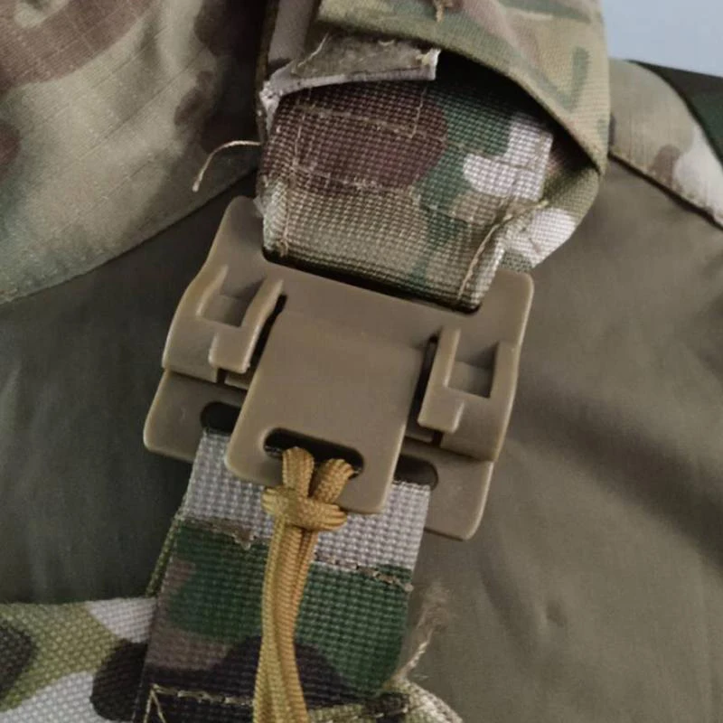 2pcs vesta rýchle uvoľnenie spona Slider Slider Molle Strip Modul Strip Strip Strip Plack Dosky Armor Rapid Open Connector