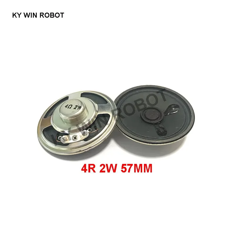 2pcs/veľa nového ultra tenkého reproduktora 4 Ohms 2 watt 2w 4R priemer reproduktora 57 mm 5,7 cm hrúbka 13 mm