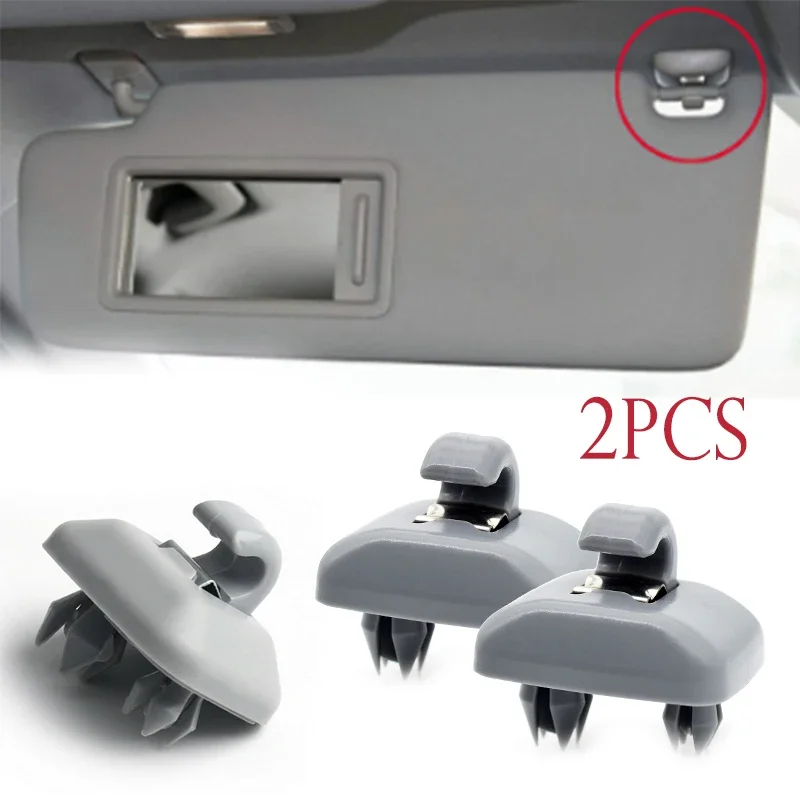 2PCS Visorový klipový klip Clip Clip Clip Clip Clip Clip Clip Clip pre Audi A1 A3 S3 A4 S4 Allroad A5 S5 Q3 Q5 8U0857562A Camper Accessories