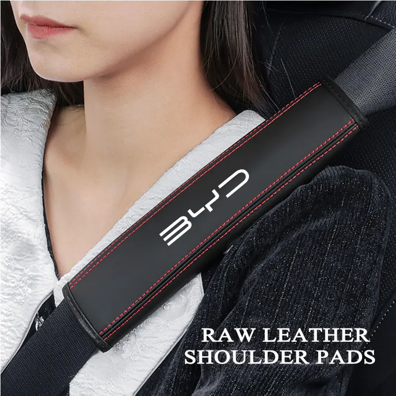 2pcs Vysoko kvalitný automobilový pásový pás na ochranu ramena Pad Cover pre BYD Song Qin Han Tang DM Plus Song Pro Atto 3 Automobilové príslušenstvo