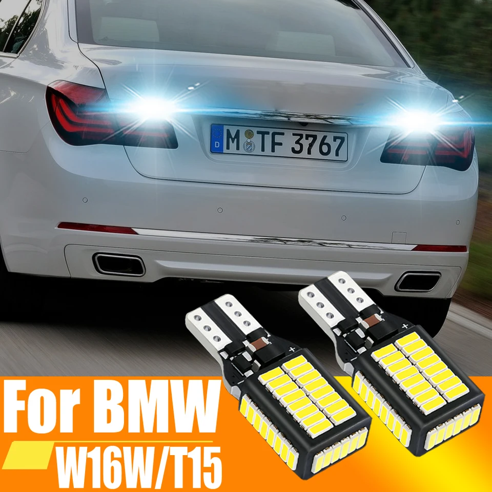 2pcs W16W T15 921 LED CANBUS reverzná žiarovka Závodná žiarovka pre BMW F25 X3 E89 Z4 E92 F06 F07 F10 F12 F13 E81 1 3 5 6 7 Séria