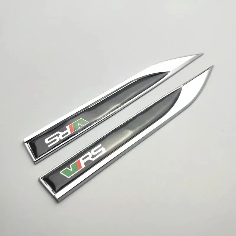 2pcs x kovový bočný blatník odznak znak nálepky na nálepku pre oktavia kamiq kodiaq Karoq Superb Fabia Rapid Rapid