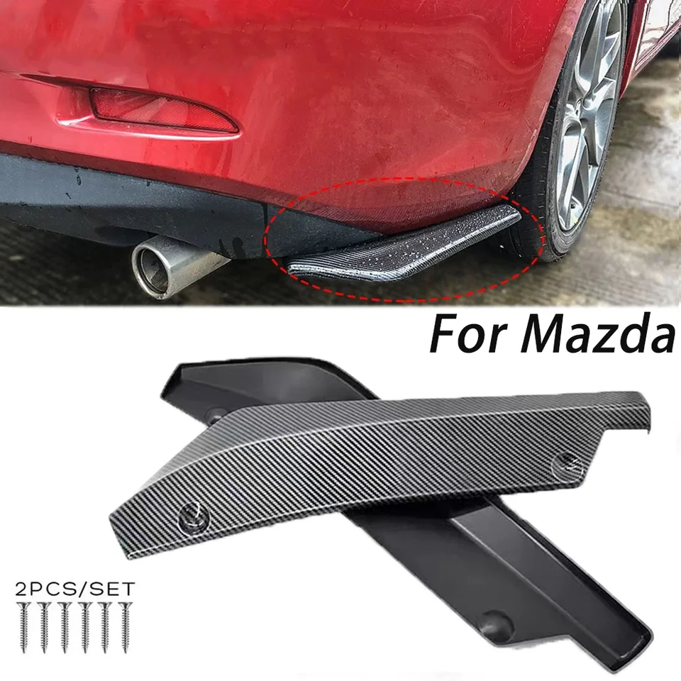 2PCS Zadný nárazníkový zábal