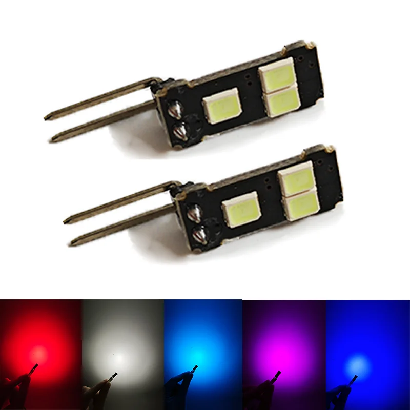 2pcs ľadová modrá červená biela fialová fialová 3-SMD Interiér LED LED Footwell Light Foot Step Light pre VW Jetta ID.4 Tayron T-ROC TALAGON